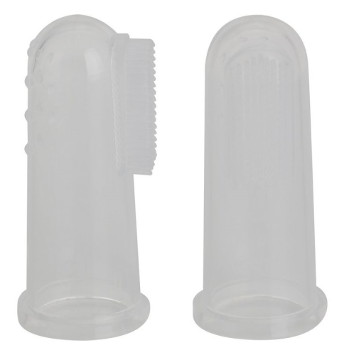 Thimble brush for cleaning and massaging baby Jack N Jill (6-18 months) (2pcs)