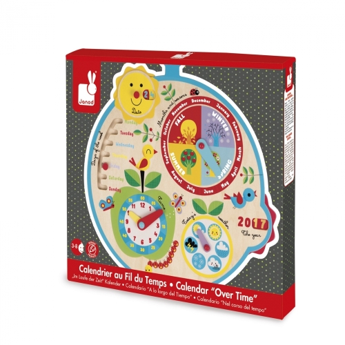 Развивающая игрушка JANOD™ Календарь Времена Года English / Игрушки до 7 лет № 4 Kids Republic Развивающая игрушка JANOD™ Календарь Времена Года English / Игрушки до 7 лет № 4