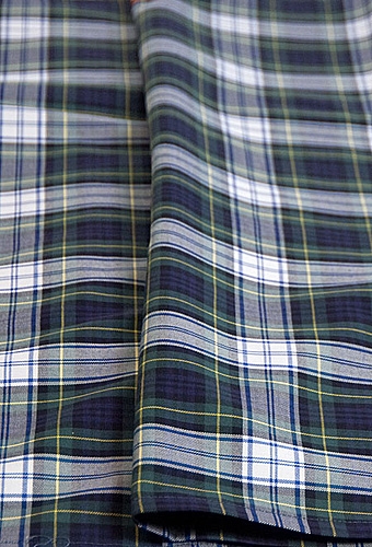 Sling scarf MAKOSH™ Light Green tartan (4.7m) (10112)