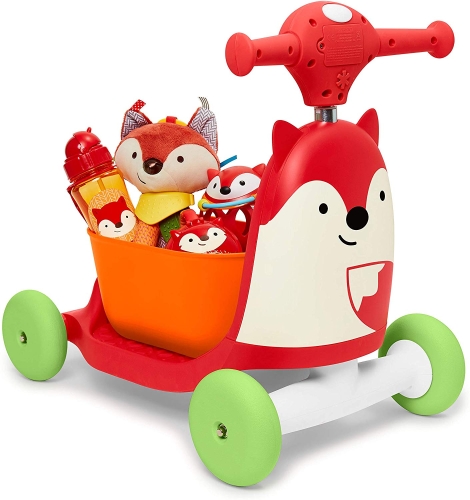 Skip Hop™ | Balance bike-cart for toys (3 in 1), light effects, Fox cub, USA / Wheelchair Toys № 4 Kids Republic Skip Hop™ | Balance bike-cart for toys (3 in 1), light effects, Fox cub, USA / Wheelchair Toys № 4