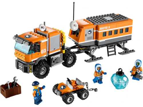Lego constructor Arctic: mobile research station, City of Peace