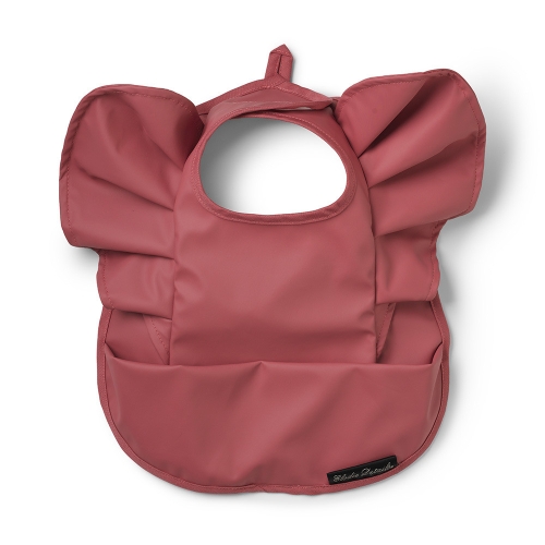 Elodie Details® Слюнявчик непромокальний з кишенею Winter Blush Red
