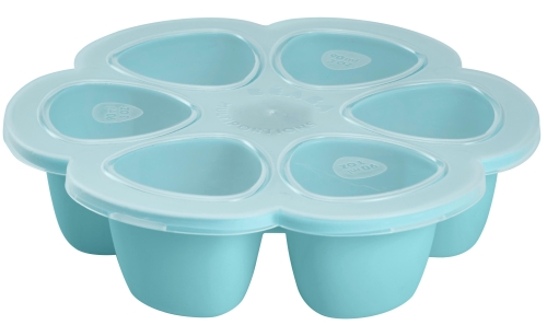 Beaba® | Silicone multiportion container blue 90 ml, France [912493]