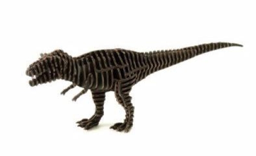 Construction kit KAWADA™ D-torso tyrannosaurus black , Japan (4580238618957)