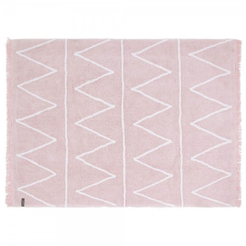 Rug for nursery Lorena Canals™ Hippy Soft Pink, 120x160 cm