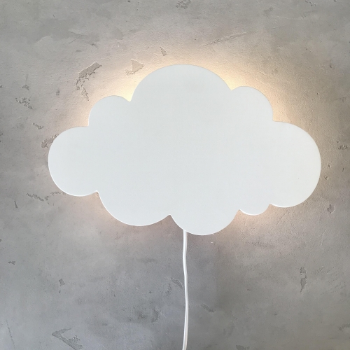 Night light for children SABO Concept Cloud (white) S01wh2