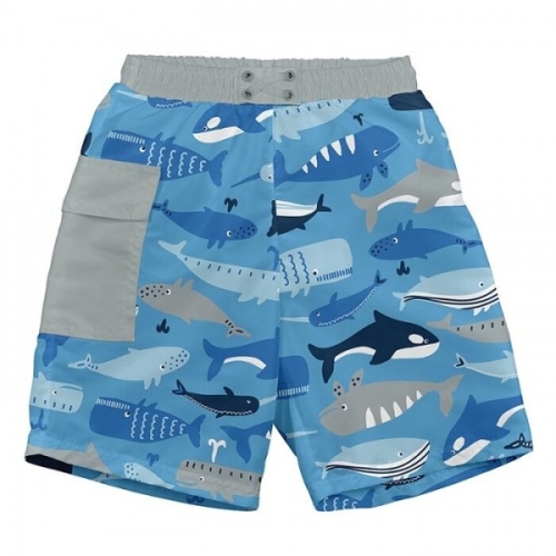 I Play Swim Shorts -Blue Whale League-6m