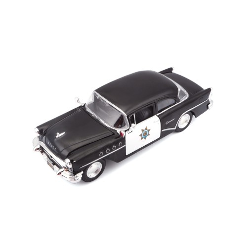 Car model Buick Century 1955, Maisto, 1:26, black, art. 31295 black / Toy Transport № 11 Kids Republic Car model Buick Century 1955, Maisto, 1:26, black, art. 31295 black / Toy Transport № 11