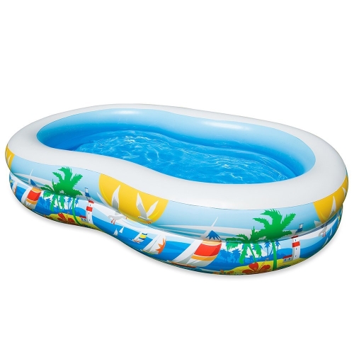 Kid pool (262x160x46 cm) Intex Paradise Lagoon (56490)