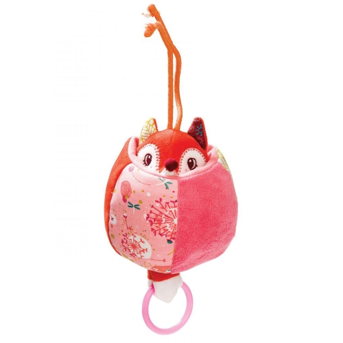 Lilliputiens® Alice the fox dancing toy with a ring