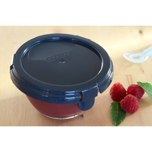 Стеклянный контейнер Beaba Pyrex 200 мл синий / Discontinued № 3