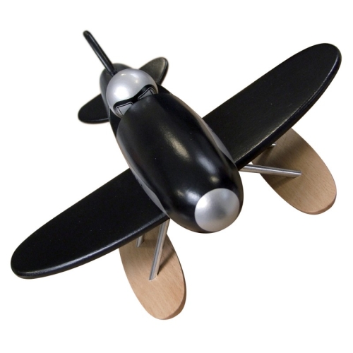 Vilac™ | Collectible retro Seaplane, black, France / Toy Transport № 2 Kids Republic Vilac™ | Collectible retro Seaplane, black, France / Toy Transport № 2