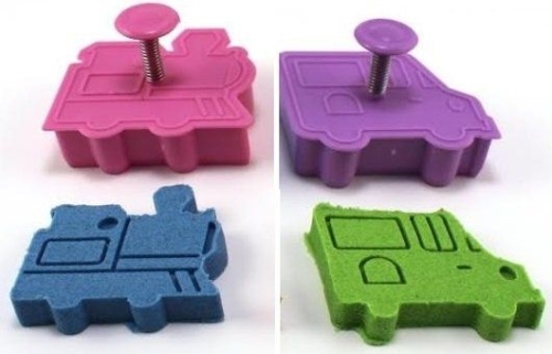 Sand molds and mixes for modeling Waba Fun Transport (PF-01)
