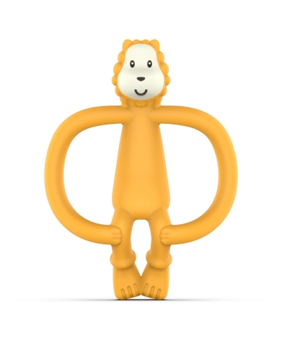 Іграшка-гризун MATCHSTICK MONKEY Лев (колір жовтий, 11 см)
