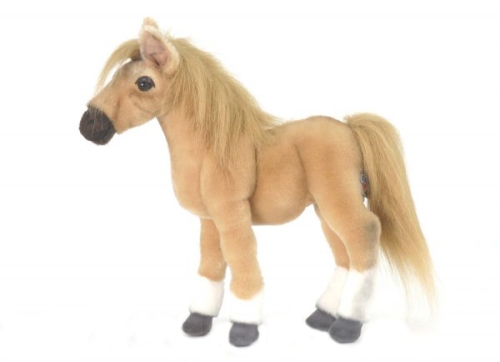 Plush Toy Palomino foal, Hansa, miniature, 28 cm, art. 5474