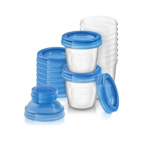 Philips Avent milk storage containers 10x180 ml (SCF618/10)