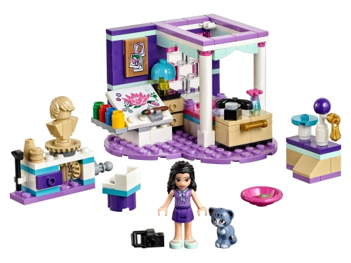 Lego constructor Luxury Bedroom of Emma, Girlfriends. Lego-Friends