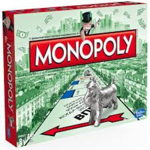 Board game Monopoly, Ukrainian language, Hasbro™ USA (00009UA)