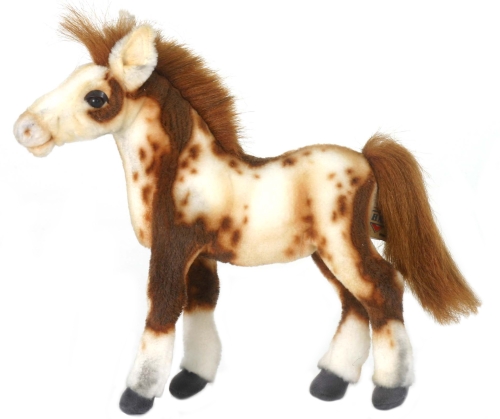 Plush Toy foal piebald, Hansa, miniature, 28 cm, art. 5473
