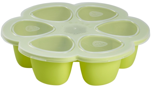 Beaba® | Silicone multiportion container neon 90 ml, France [912454]