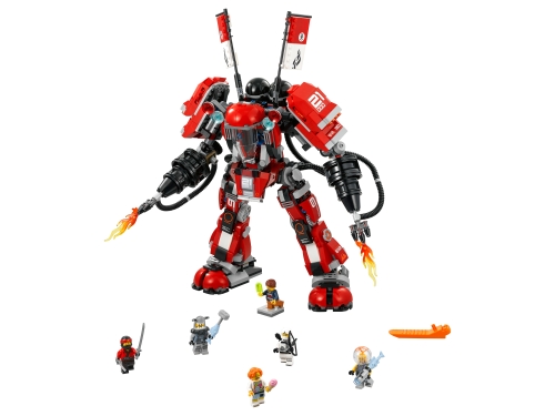 Kais Fire Mechanobot, Ninjago Warriors