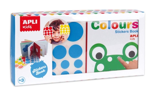 Apli Kids™ | My First Sticker Book: Colors, Spain (14132)