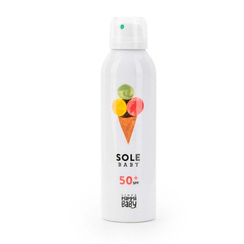 Linea Mamma™ | Дитячий сонцезахисний крем-емульсія SPF-50 150мл (SOL50B) Італія