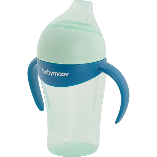Babymoov® Non-spill cup 1 year 180ml Azur