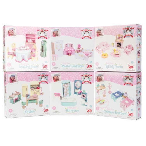 Игрушечная мебель Le Toy Van Детская комната Ромашка / Мебель для кукол № 4