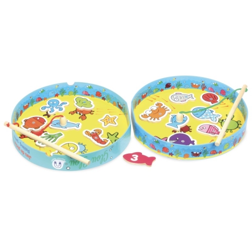 Vilac™ | Детская магнитная игра Рыбалка, Франция / Игровые наборы № 3 Kids Republic Vilac™ | Детская магнитная игра Рыбалка, Франция / Игровые наборы № 3