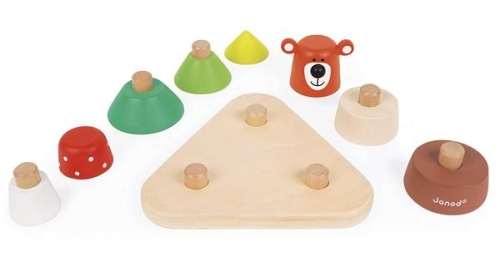 Пирамидка Janod Лес J08189 / Сортеры и пирамидки № 3