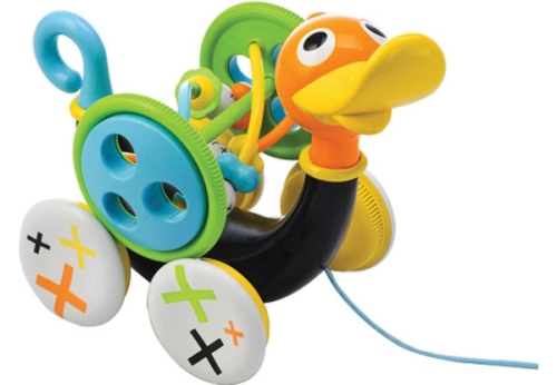 Rolling toy Musical Duck, Yookidoo™ Israel