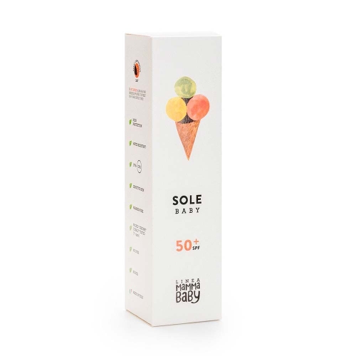 Linea Mamma™ | Детский солнцезащитный крем-эмульсия SPF-50 150мл (SOL50B) Италия / Крема детские № 2 Kids Republic Linea Mamma™ | Детский солнцезащитный крем-эмульсия SPF-50 150мл (SOL50B) Италия / Крема детские № 2