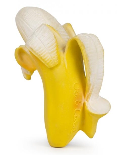 Игрушка-прорезыватель Банан Анна, Oli&Carol, натуральный каучук, арт. L-ANA BANANA-UNIT
