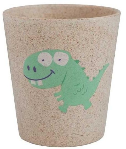 Jack N Jill cup for mouthwash and toothbrushes DINO