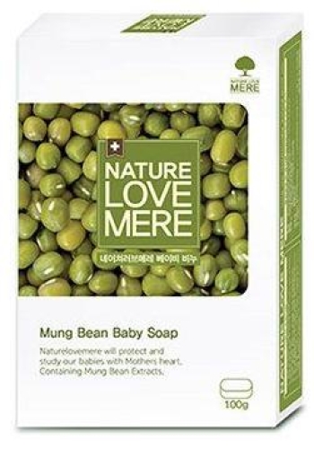 Детское мыло NATURE LOVE MERE™ с экстрактом бобов мунг, Корея, NLM (0921)