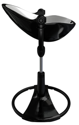 Стульчик детский Bloom Fresco NOIR BLACK (с вкладышем Lunar Silver) США / Стульчики для кормления № 3