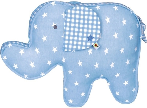 Kid decorative pillow Elephant blue, Spiegelburg™ [13962]