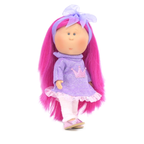 Doll Mia with pink hair, Nines d`Onil, in a box, art. 3132