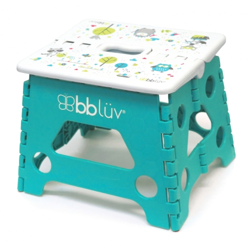 Stand - high chair for children in the bathroom Stëp, BBluv, folding, sea wave, art. B0114-A