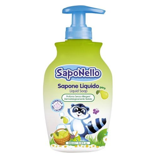 Paglieri Doccia baby liquid soap Pear, SapoNello, 300 ml, art. 13485