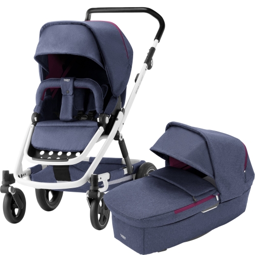 Stroller and carrycot Britax™ GO NEXT2 Oxford Navy/White [2000027972]
