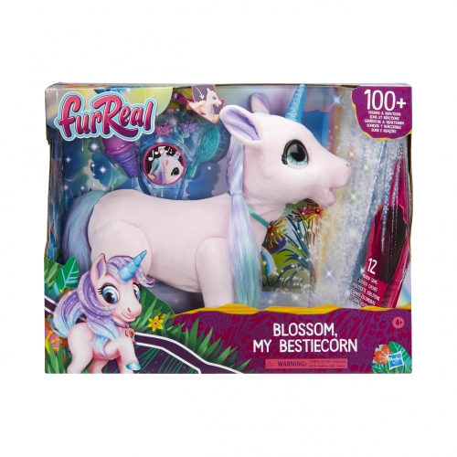 Toy Unicorn Blossom, Hasbro, musical, with accessories, art. F0076