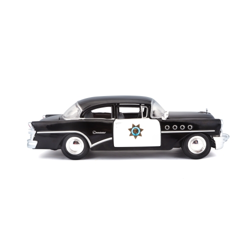 Car model Buick Century 1955, Maisto, 1:26, black, art. 31295 black / Toy Transport № 14 Kids Republic Car model Buick Century 1955, Maisto, 1:26, black, art. 31295 black / Toy Transport № 14