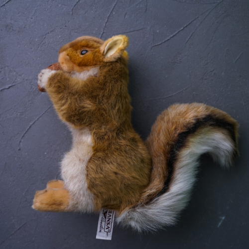 Мягкая игрушка Рыжая белка, H. 22 см, HANSA (3745) / Мягкие игрушки № 5