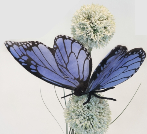 Plush Toy HANSA Blue butterfly (6552)
