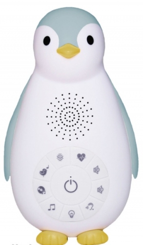Zazu® Little Penguin - Bluetooth night light and music box in one with auto-off