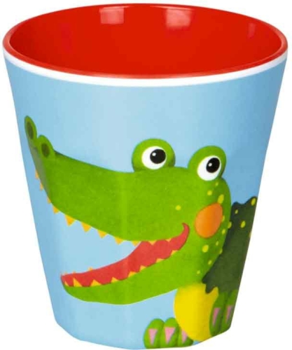 Melamine cup Crocodile, Spiegelburg™ Germany