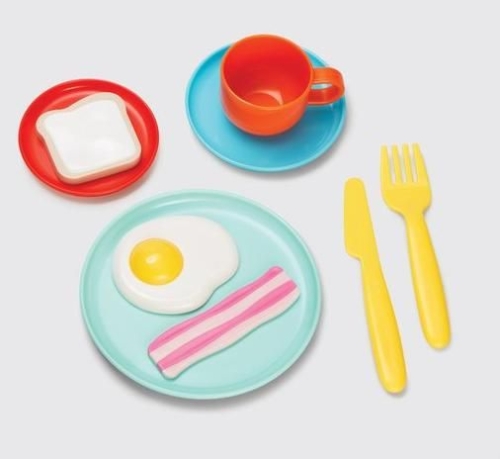 Игровой набор посуды KIDO™, Завтрак 3+9 предметов, США (10453)