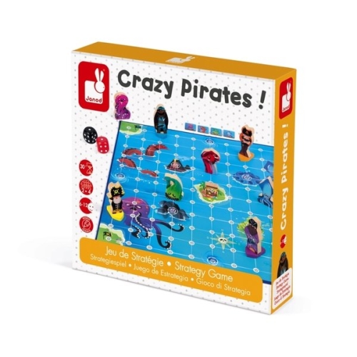 Board game Janod Crazy Pirates J02740